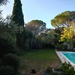 Et Calme Les Avignon Entree Et Cour Independantes Climatisation Piscine Parking דירה